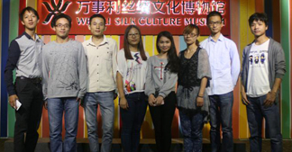 卓簡研究院核心成員前往萬事利絲綢博物館參觀學習！